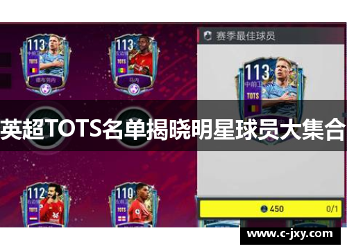英超TOTS名单揭晓明星球员大集合